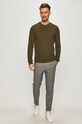 Calvin Klein Jeans - Bluza J30J316610 J30J316610 zielony AW20