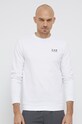 EA7 Emporio Armani - Tričko s dlhým rukávom biela 8NPM52.PJ05Z