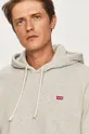 gray Levi's sweatshirt