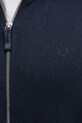 Armani Exchange cardigan in cotone 8NZE4D.ZM8CZ blu navy