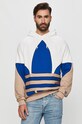 adidas Originals - Mikina GE6225 s kapucí bílá GE6225