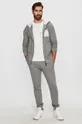 Trussardi Jeans - Бавовняна кофта сірий