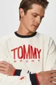 beżowy Tommy Sport - Bluza