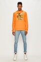 Jack Wolfskin - Bluza 1708192 portocaliu AW20