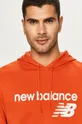 pomarańczowy New Balance - Bluza MT03901DBZ