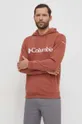 czerwony Columbia bluza CSC Basic Logo Męski