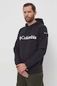 Columbia bluza CSC Basic Logo z kapturem czarny 1681664