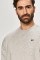 gray Lacoste sweatshirt