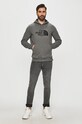 The North Face - Bluza NF00AHJYLXS1 szary AW20