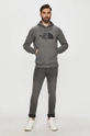 The North Face sweatshirt gray