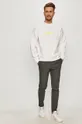 Calvin Klein Jeans - Bluza bawełniana J30J318490 biały
