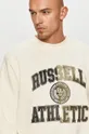 μπεζ Russell Athletic - Βαμβακερή μπλούζα