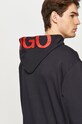 HUGO - Bluza bawełniana 50458282 bawełna granatowy 50458282