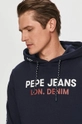 tmavomodrá Pepe Jeans - Mikina Declan