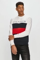 biały Tommy Hilfiger - Bluza