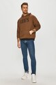 Levi's - Bavlnená mikina 38479.0012 hnedá AW20