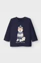 modrá Mayoral - Detské tričko s dlhým rukávom 68-98 cm Chlapčenský