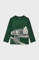 Mayoral - Longsleeve copii 92-134 cm print verde 4042.5D.MINI