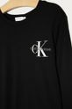 Calvin Klein Jeans - Dětské tričko s dlouhým rukávem 128-176 cm černá