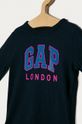 GAP - Detské tričko s dlhým rukávom 74-110 cm tmavomodrá