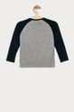 Name it - Detské tričko s dlhým rukávom 92-128 cm sivá