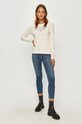 Tommy Jeans - Longsleeve DW0DW08667 DW0DW08667 biały AW20