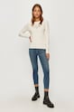Tommy Jeans - Longsleeve DW0DW08667 DW0DW08667 biały AW20