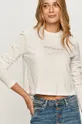 biela Calvin Klein Jeans - Tričko s dlhým rukávom