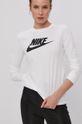 smetanová Nike Sportswear - Tričko s dlouhým rukávem