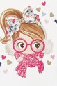 Дівчинка Mayoral - Дитячий лонгслів 68-98 cm 2055.4E.BABY білий