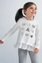 biela Mayoral - Detské tričko s dlhým rukávom 92-134 cm Dievčenský