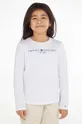 biela Tommy Hilfiger - Detské tričko s dlhým rukávom 128-176 cm Dievčenský