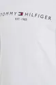 bela Tommy Hilfiger otroška majica z dolgimi rokavi 128-176 cm