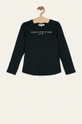 granatowy Tommy Hilfiger - Longsleeve dziecięcy 128-176 cm Dziewczęcy