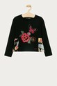 Desigual - Longsleeve copii 104-164 cm imprimeu negru 20WGTK36