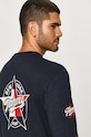 Tommy Jeans - Tričko s dlhým rukávom DM0DM08356 tmavomodrá