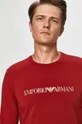červená Emporio Armani - Tričko s dlhým rukávom