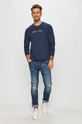 Tommy Jeans - Longsleeve DM0DM09368 granatowy