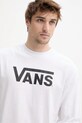 Vans longsleeve alb VN000K6HYB21