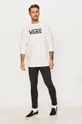 Vans longsleeve shirt white