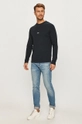 Scotch & Soda - Longsleeve granatowy