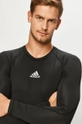 čierna adidas Performance - Tričko s dlhým rukávom CW9486