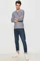 Tom Tailor - Tričko s dlhým rukávom modrá