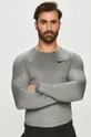 sivá Nike - Tričko s dlhým rukávom Pánsky