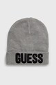 Guess Jeans - Czapka dziecięca aplikacja szary L0BZ00.Z2QO0