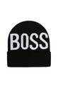 Boss - Caciula copii print negru J21220