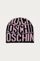 Čepice Moschino s příměsí vlny růžová M2337.65165