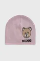 ροζ Καπέλο Moschino Γυναικεία