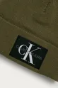 Calvin Klein Jeans - Čiapka  10% Kašmír, 20% Polyamid, 40% Vlna, 30% Viskóza