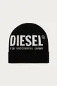 czarny Diesel - Czapka Męski